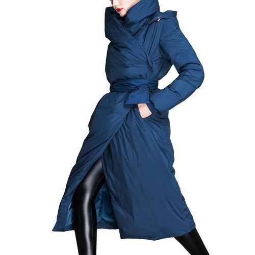 down wrap coat